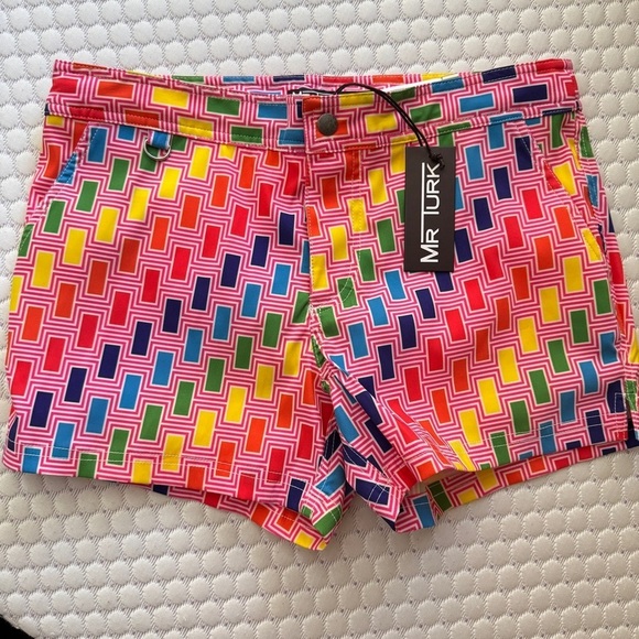 Trina Turk Other - NWT 2025 Mr Turk Men's Chico Swim Trunk Size 29